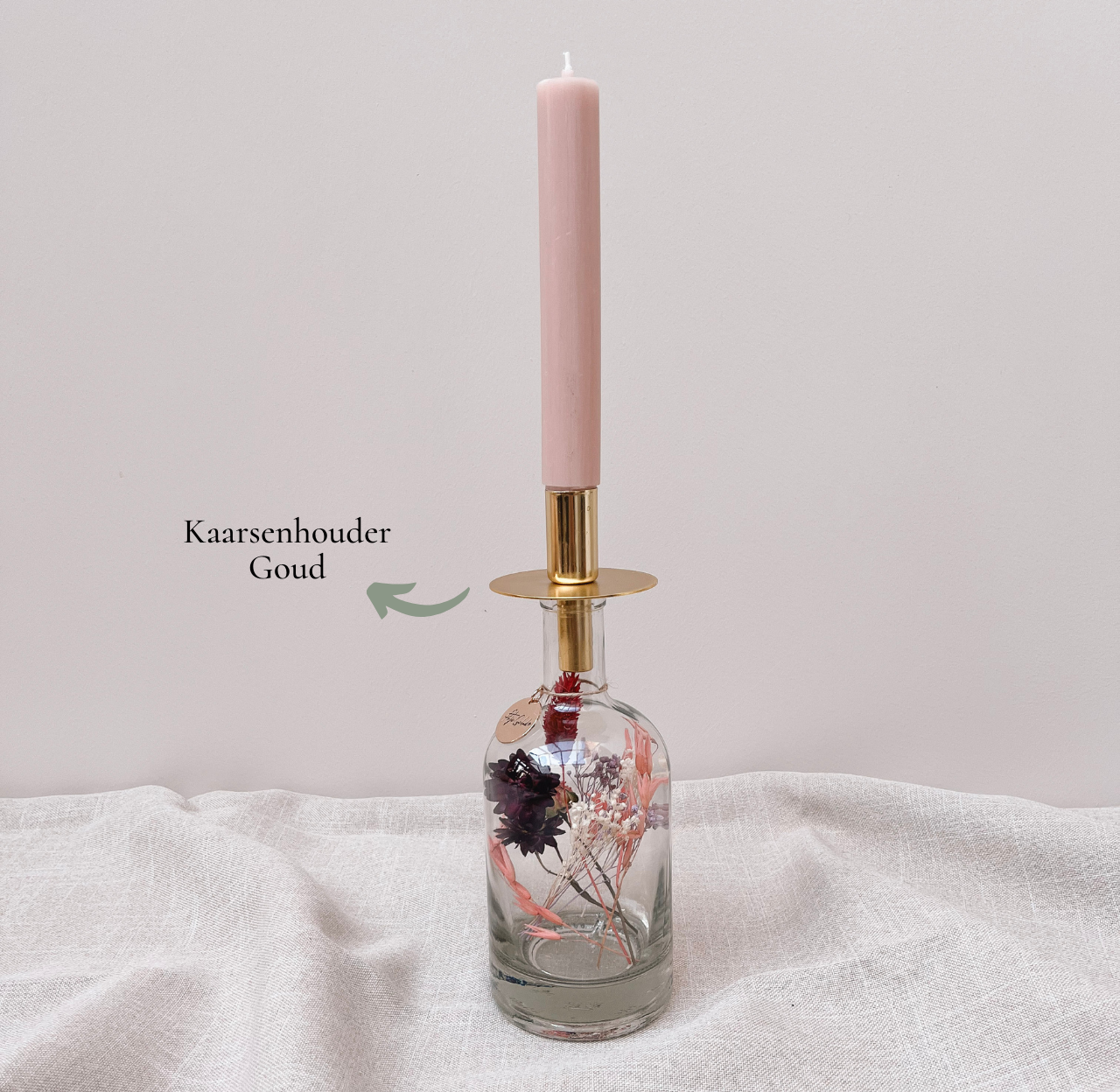 Kaarsenhouder goud