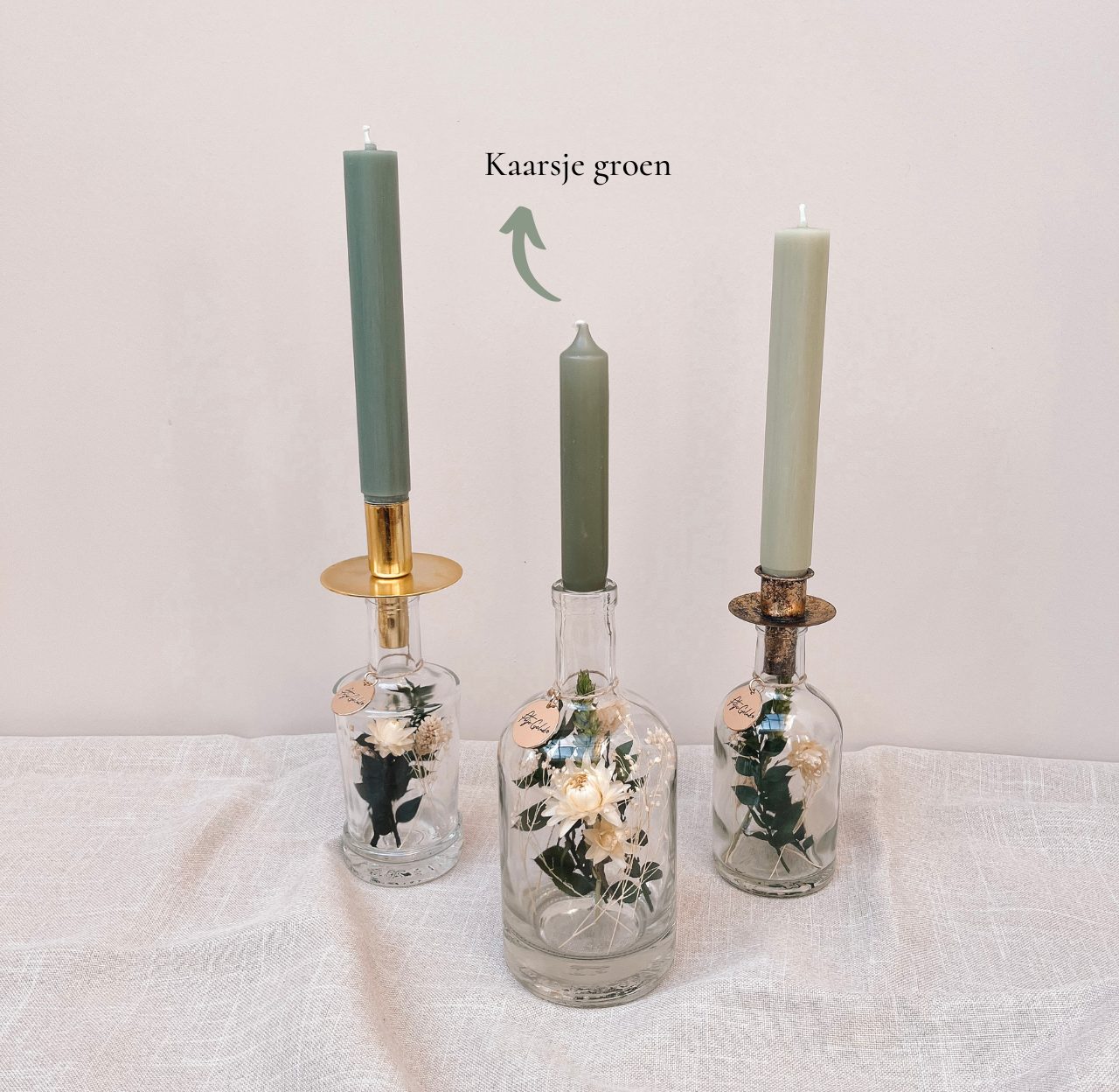Kaarsje groen
